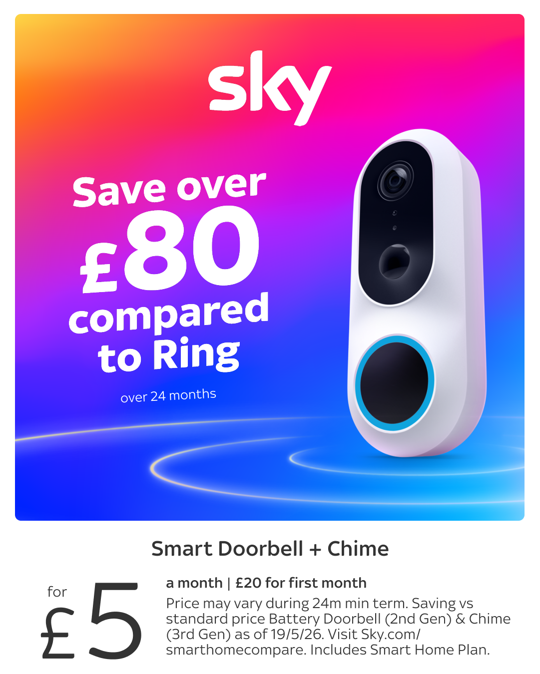 Sky Facebook ad