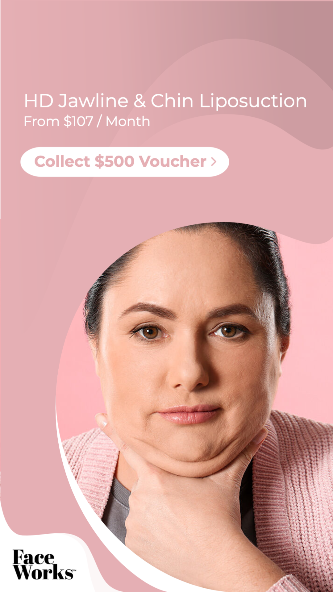 Face Works Plastic Surgery Facebook ad