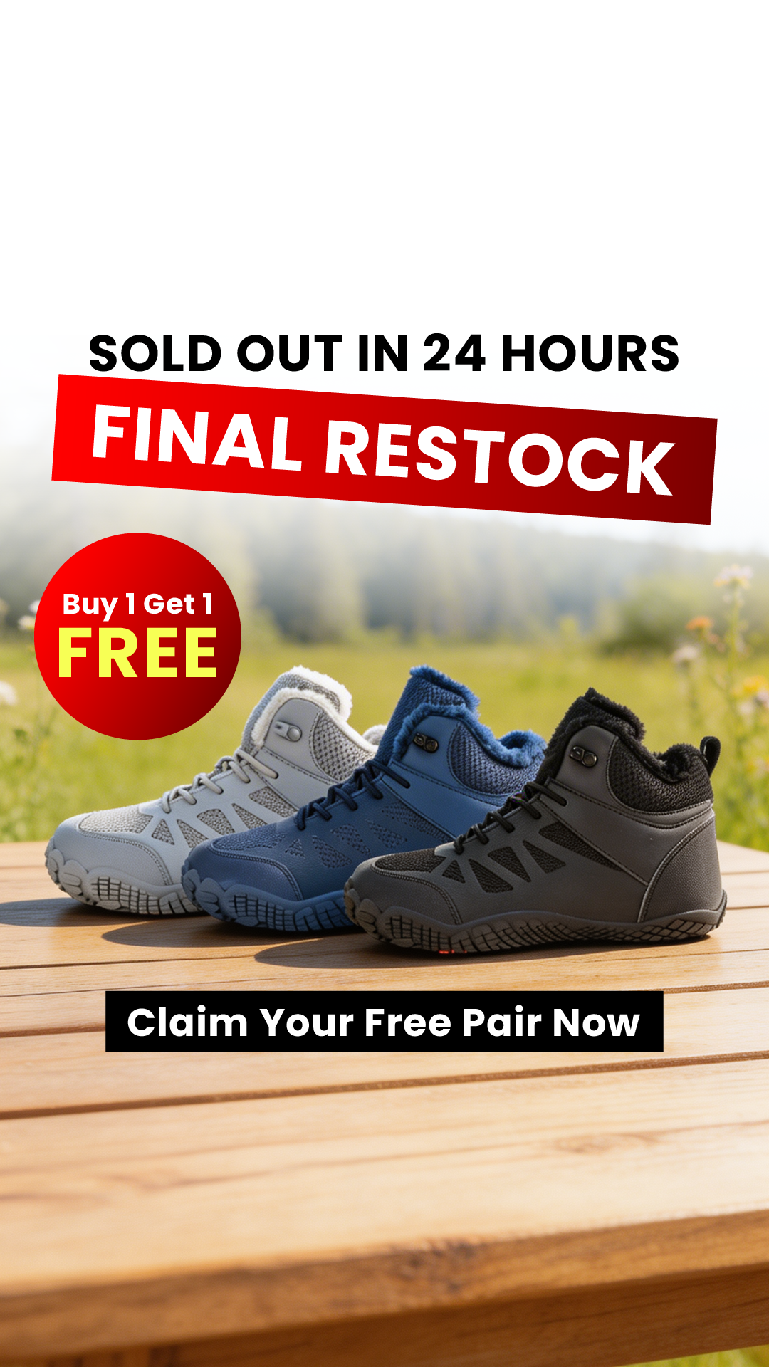 PureStep Facebook ad