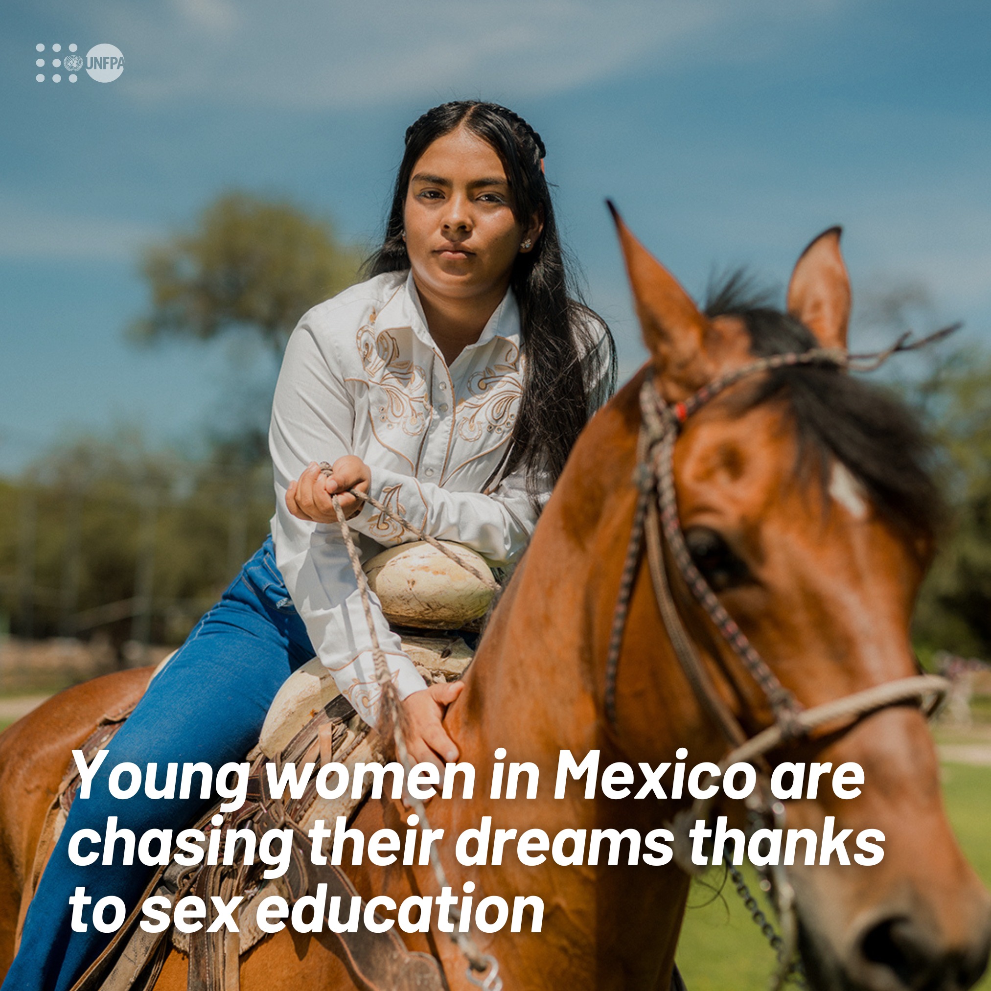 UNFPA Facebook ad
