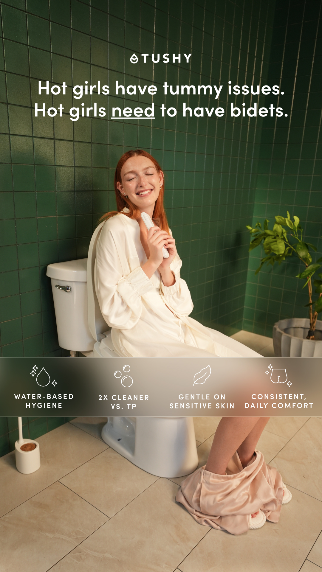 TUSHY Facebook ad