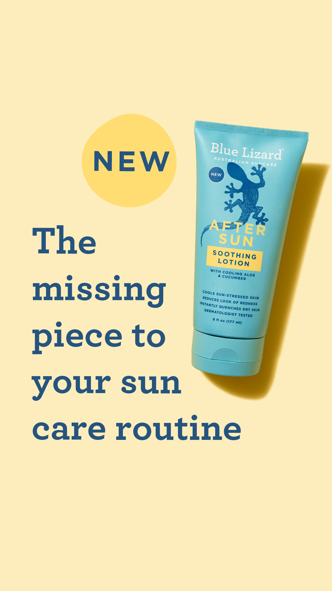 Blue Lizard Sunscreen Facebook ad