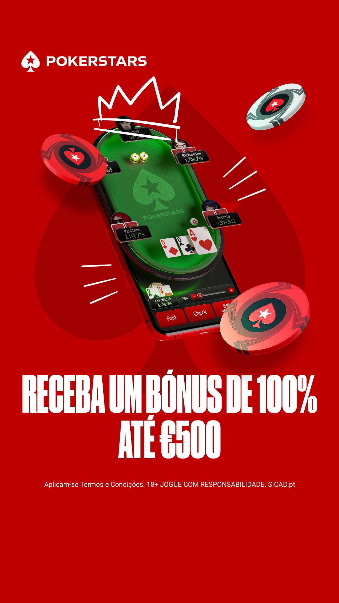 PokerStars Facebook ad