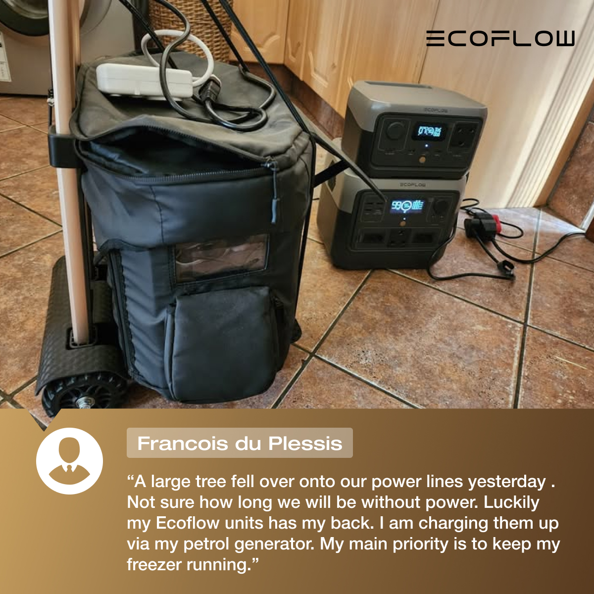 EcoFlow Facebook ad