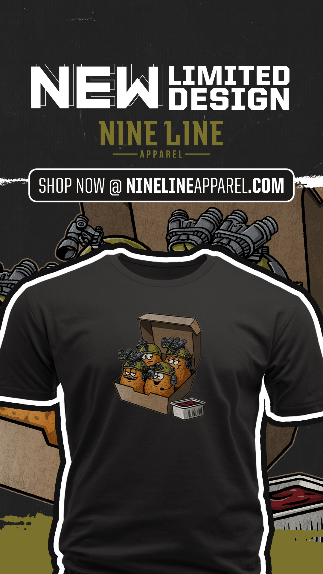 Nine Line Apparel Facebook ad