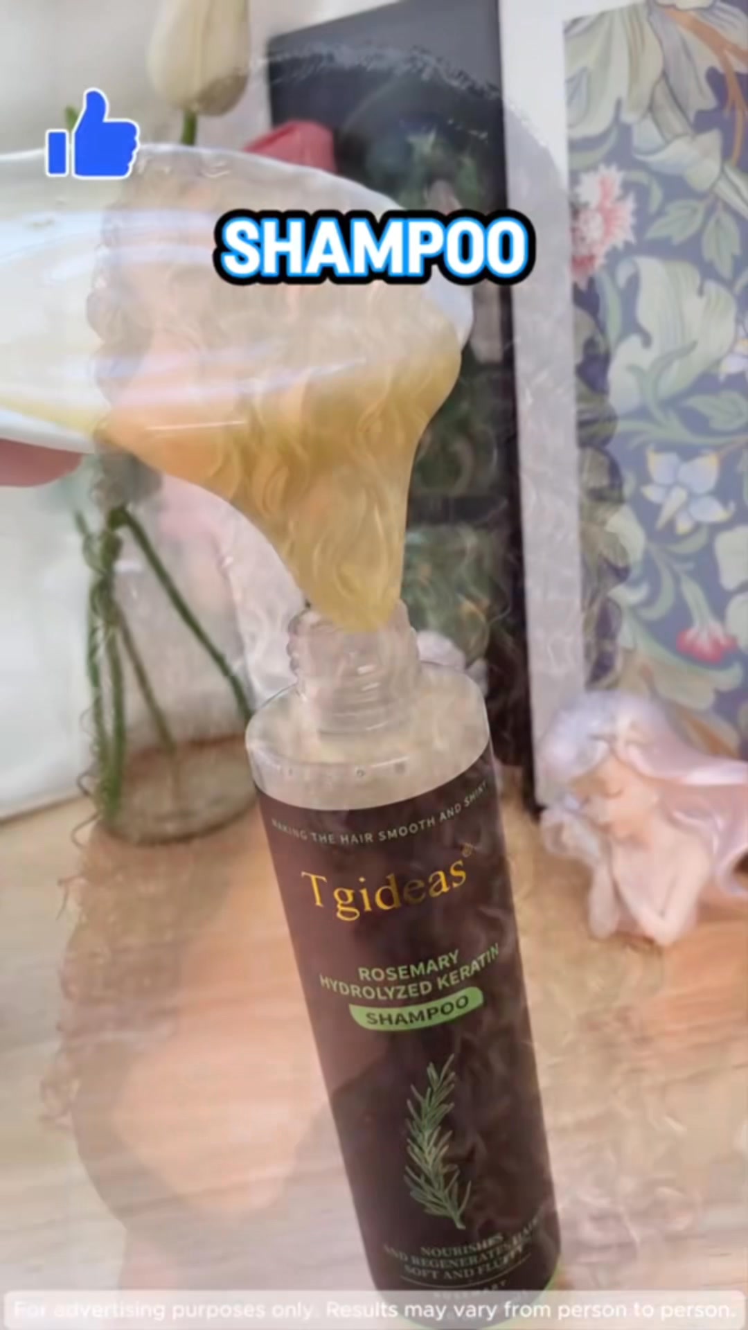 Aureph Facebook ad: 10,000+ Women Swear by This Rosemary Shampoo Trusted by…