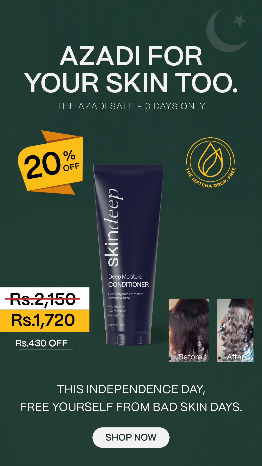 Skin Deep Facebook ad