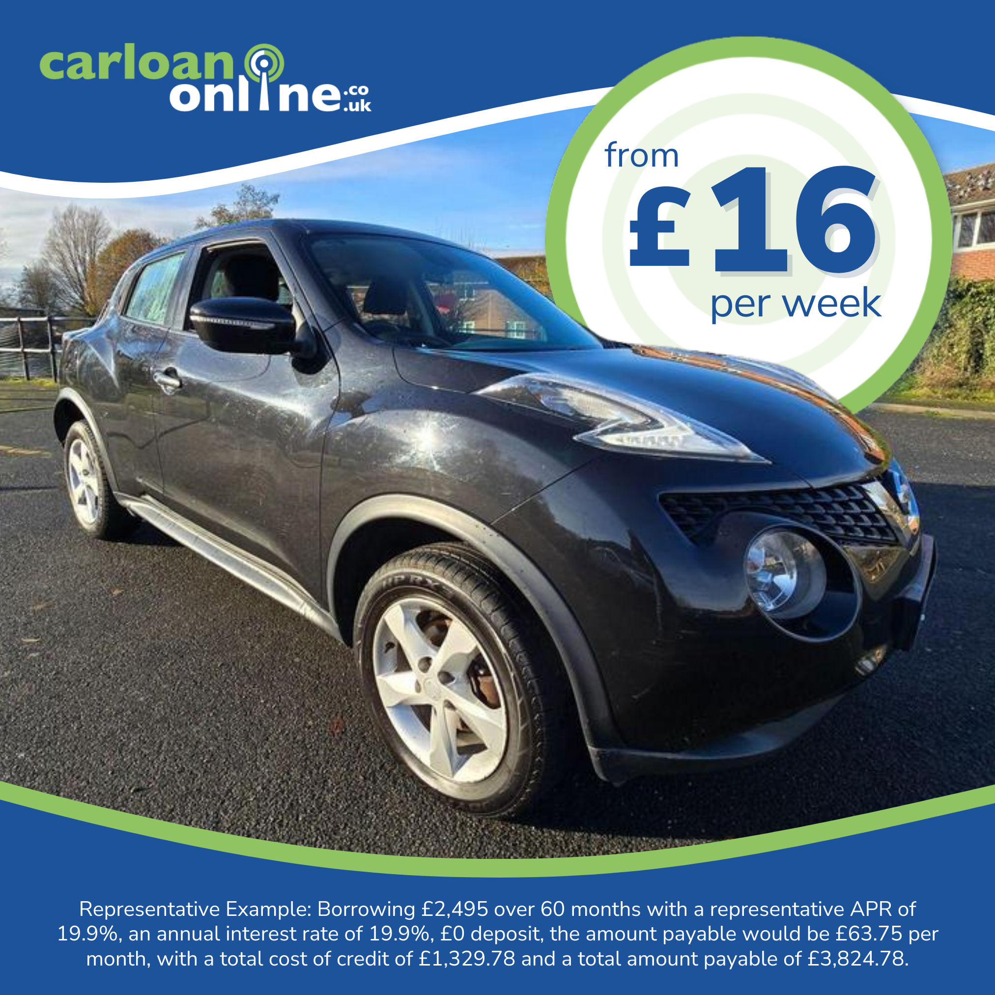 Car Loan Online Facebook ad