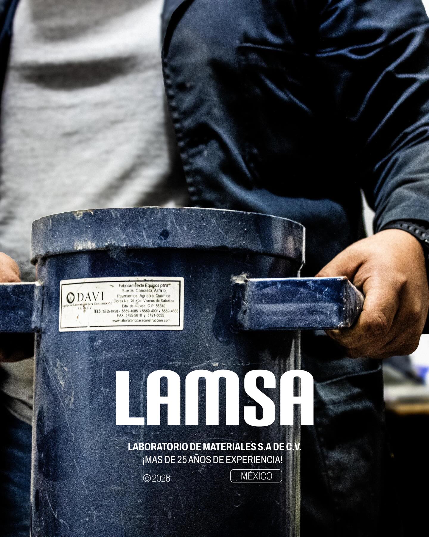 LAMSA Laboratorio de Materiales Facebook ad from May 16, 2026