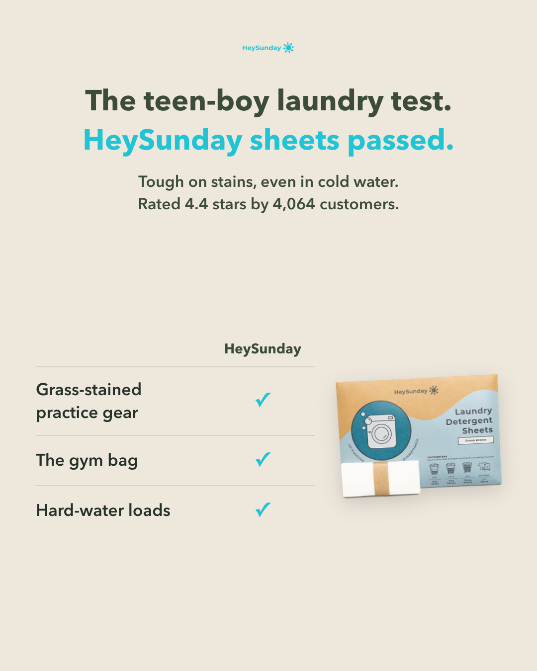 HeySunday Facebook ad
