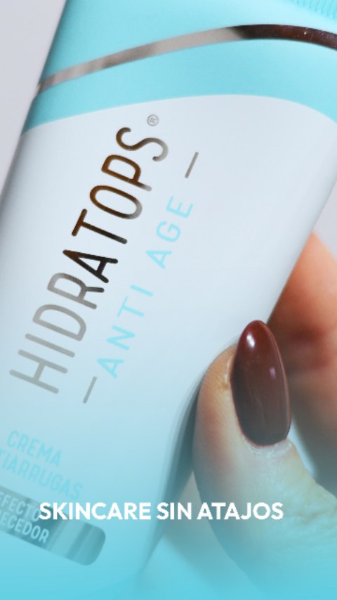 Hidratops Facebook ad: Elige un efecto rejuvenecedor que se vea natural