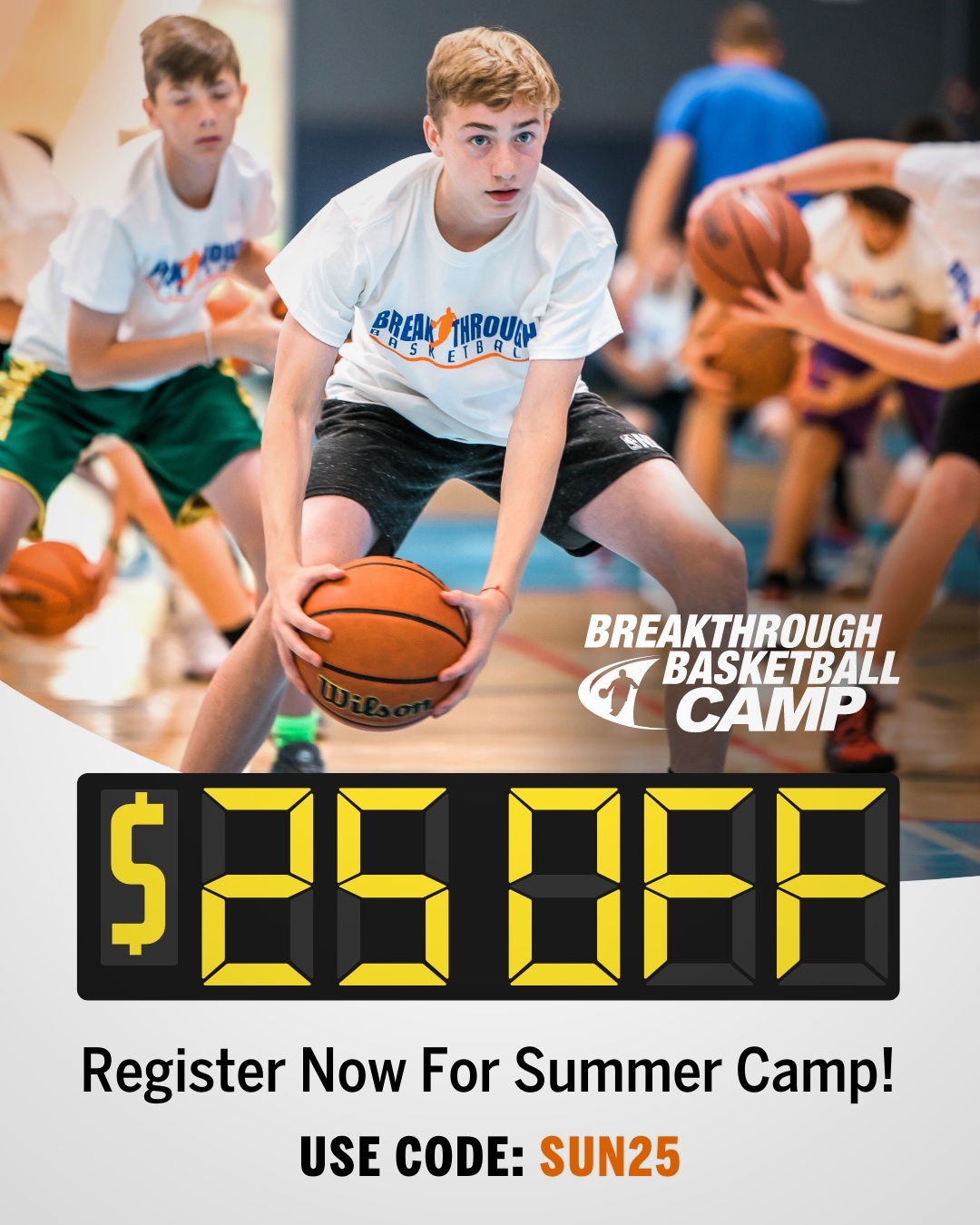 Breakthrough Basketball Facebook ad