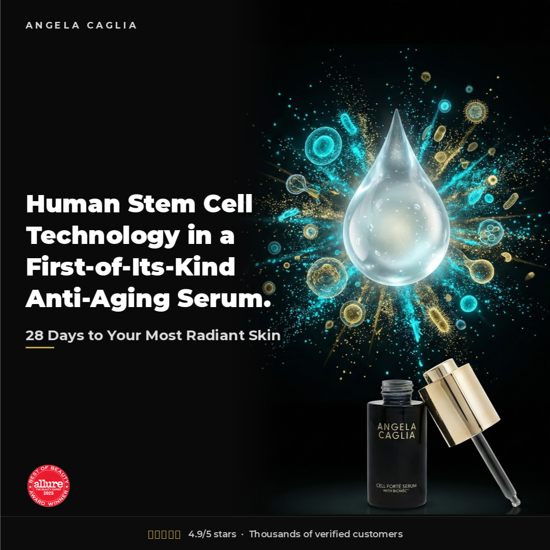 Angela Caglia Skincare Facebook ad