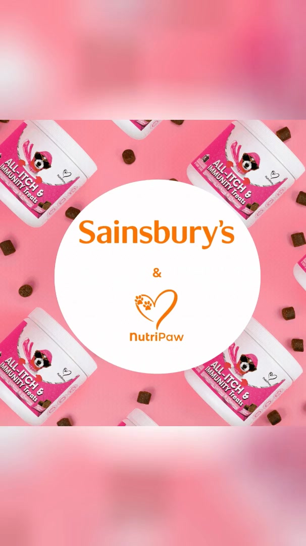 Nutri Paw Facebook ad: Find NutriPaw at Sainsbury’s