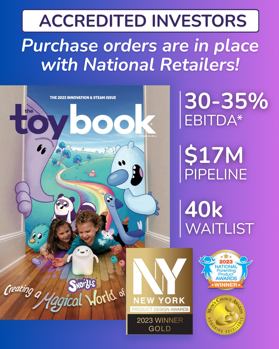 Team Snorble Facebook ad