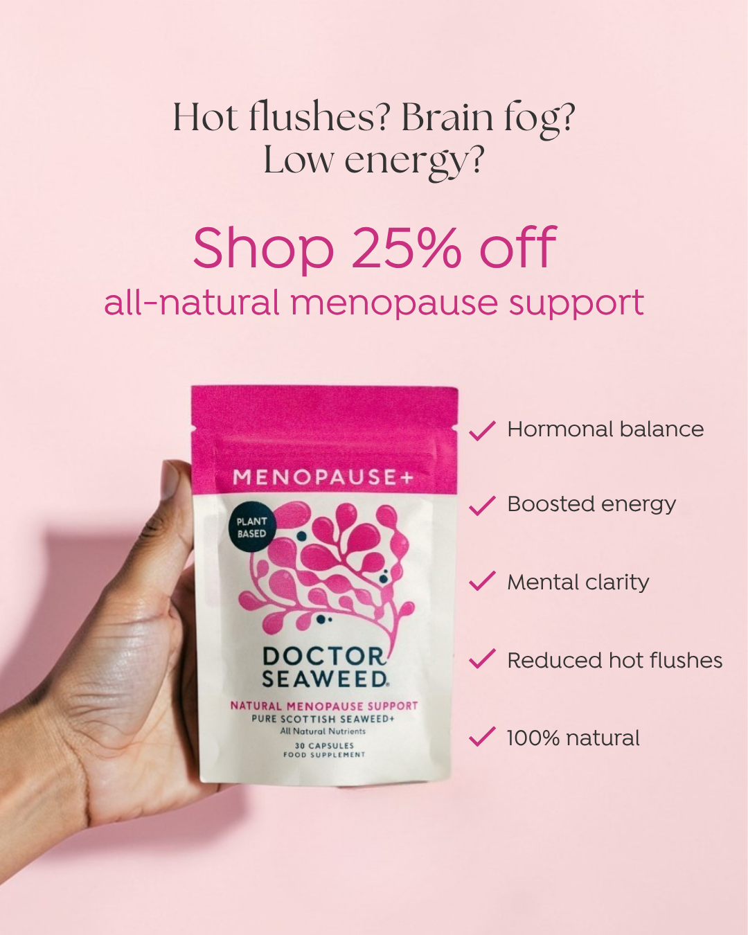 Doctor Seaweed Facebook ad from Mar 31, 2026