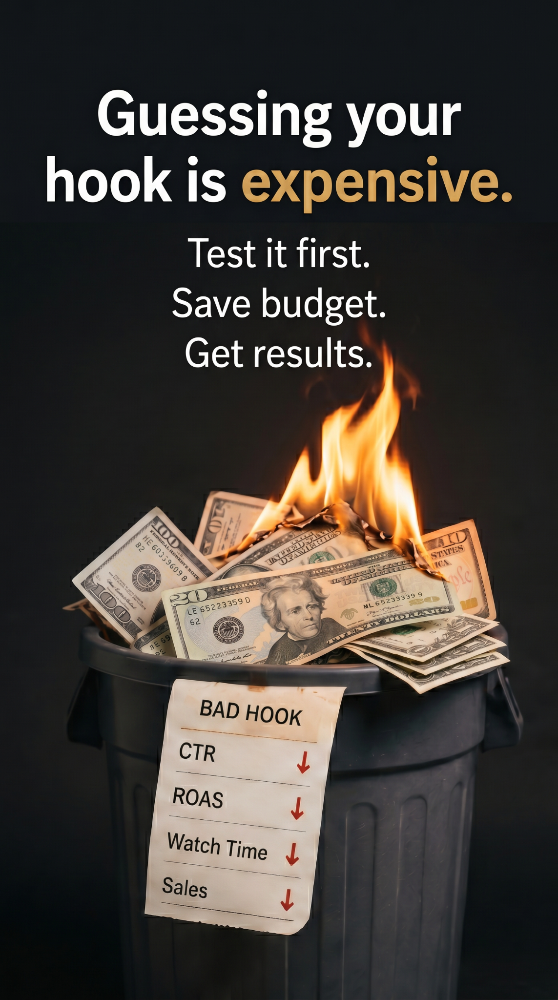 AdRoast.ai Facebook ad