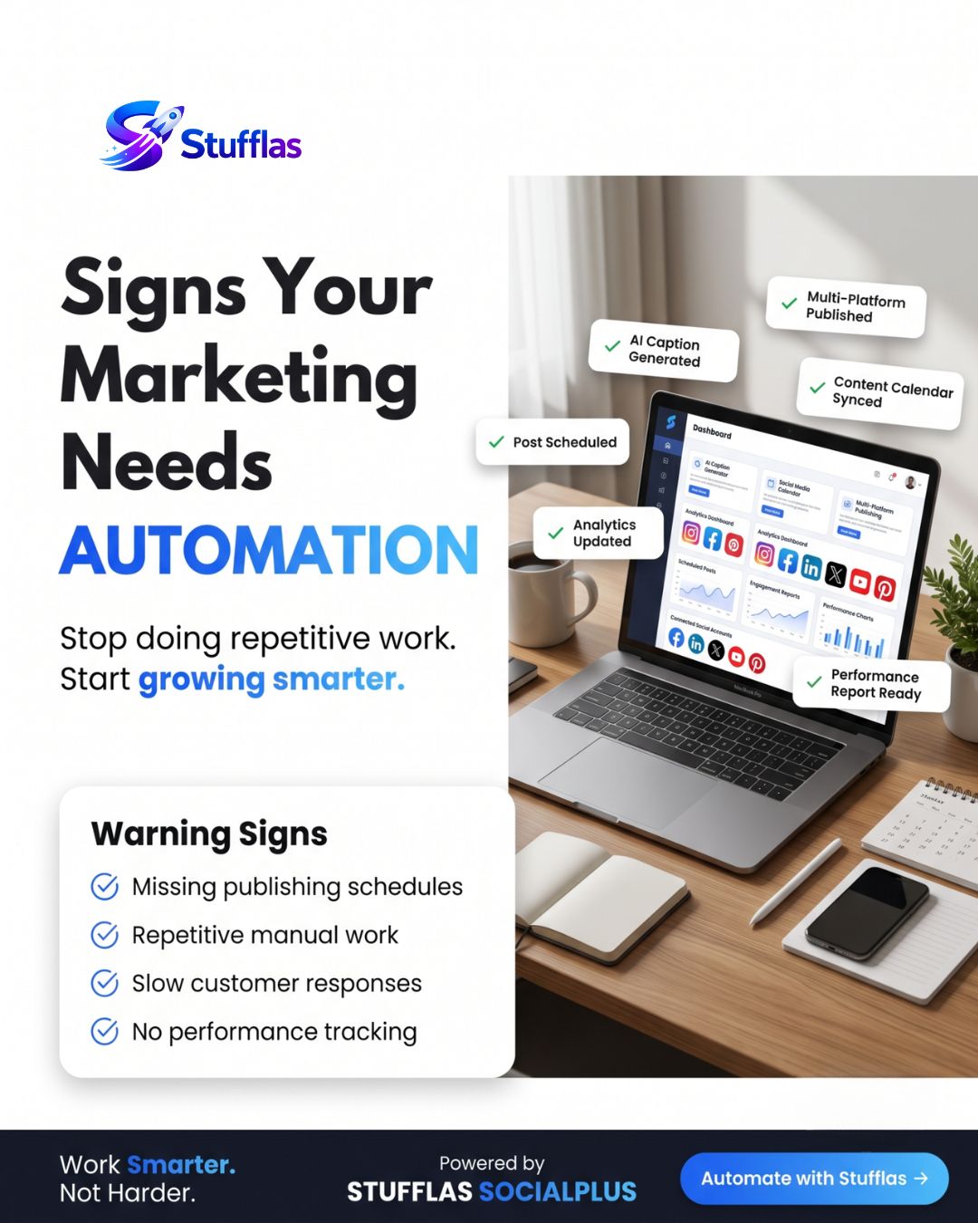 Stufflas Facebook ad: Stufflas, Best Zoho Social Alternative | Free Social Media…