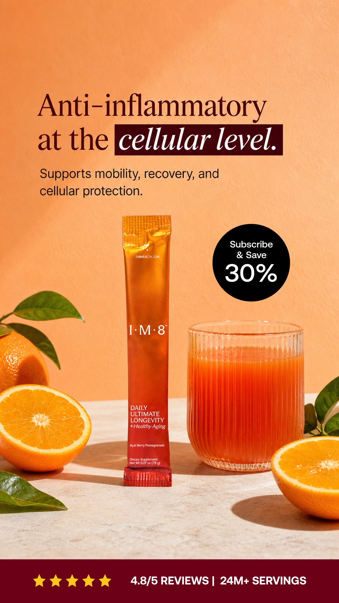 IM8 Health Facebook ad