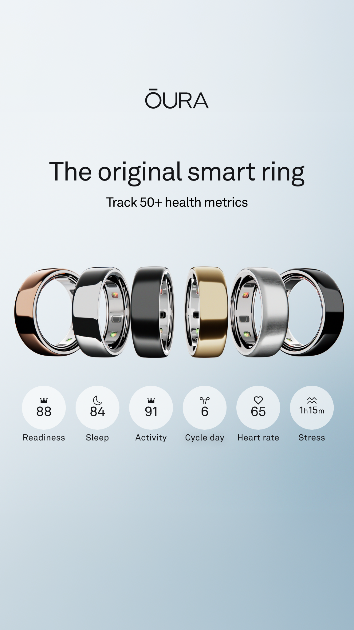 ŌURA Facebook ad