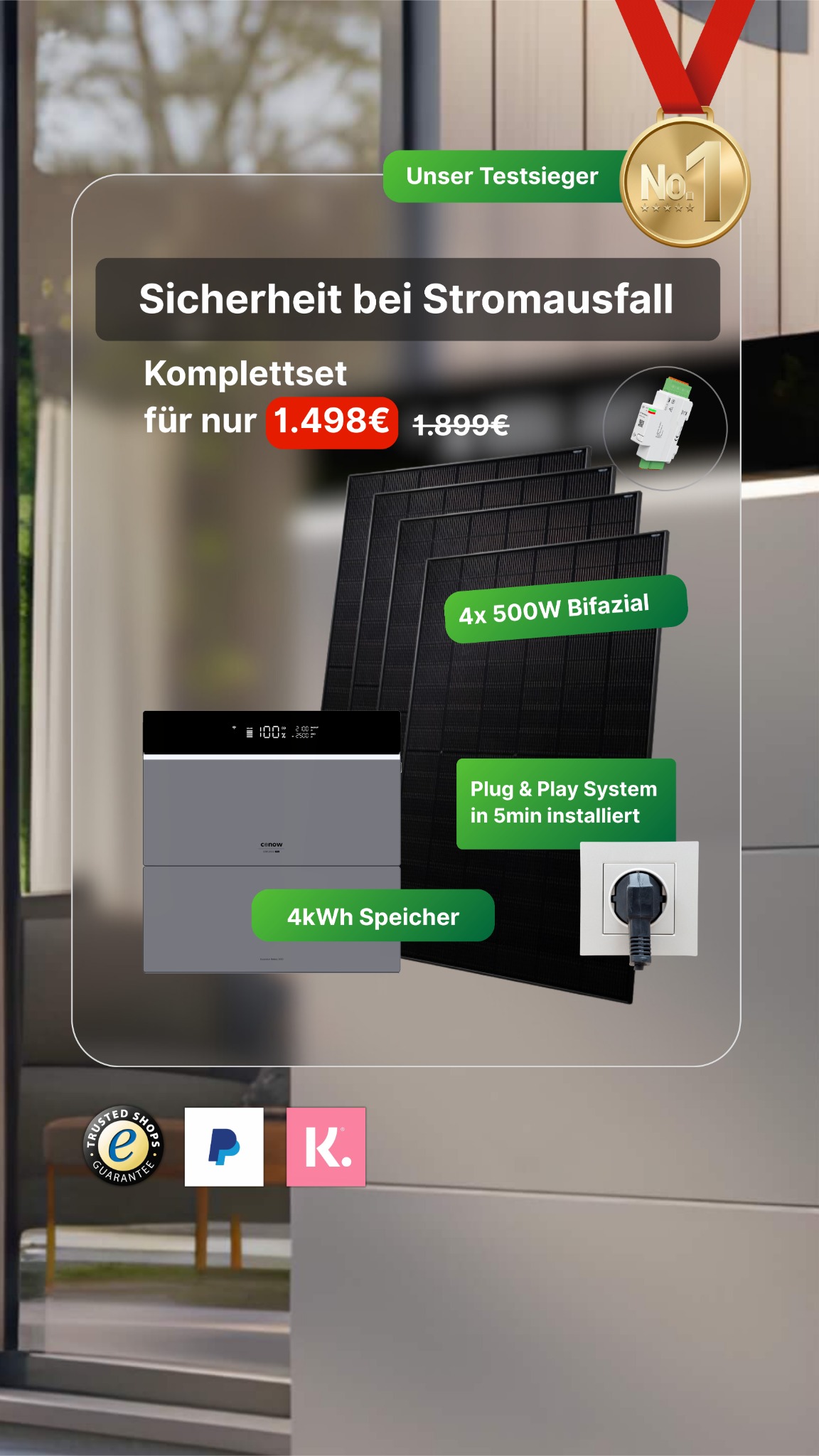 EcoTech Solar Facebook ad