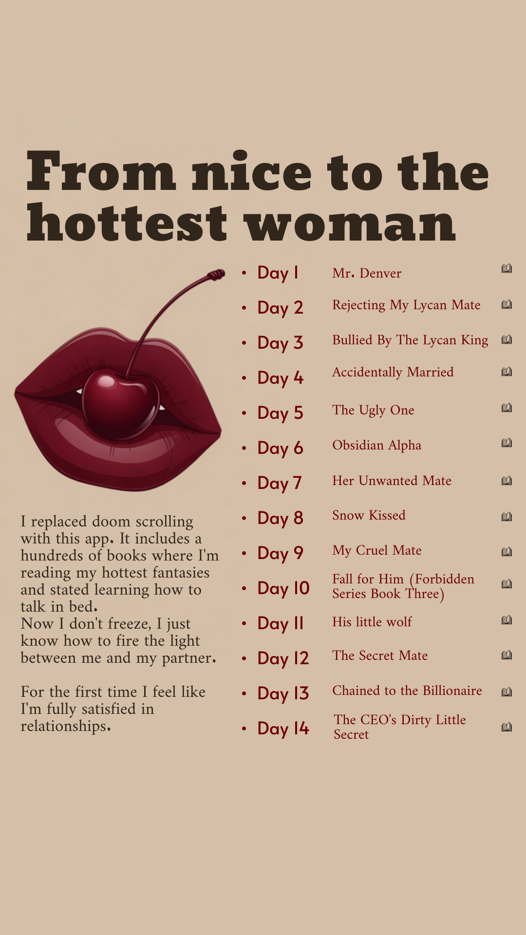 Page Turner Facebook ad: Continue reading