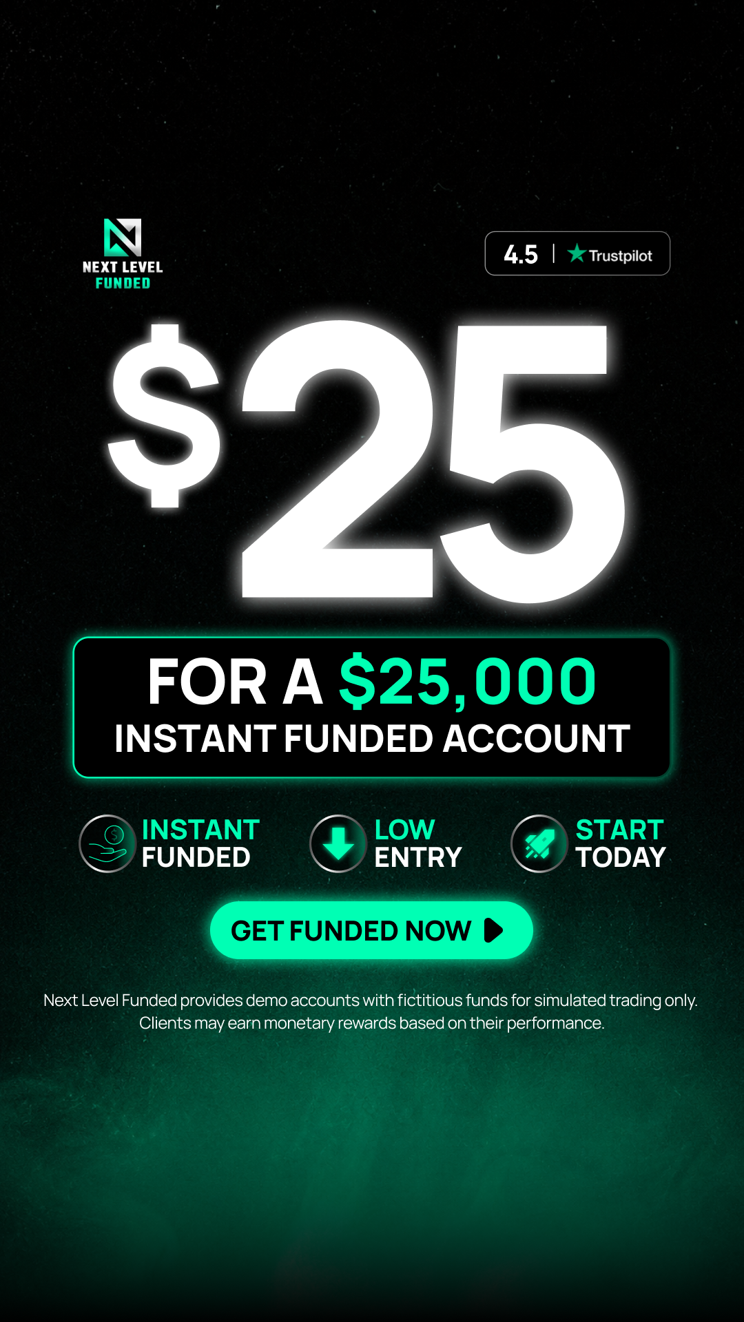 Next Level Funded Facebook ad