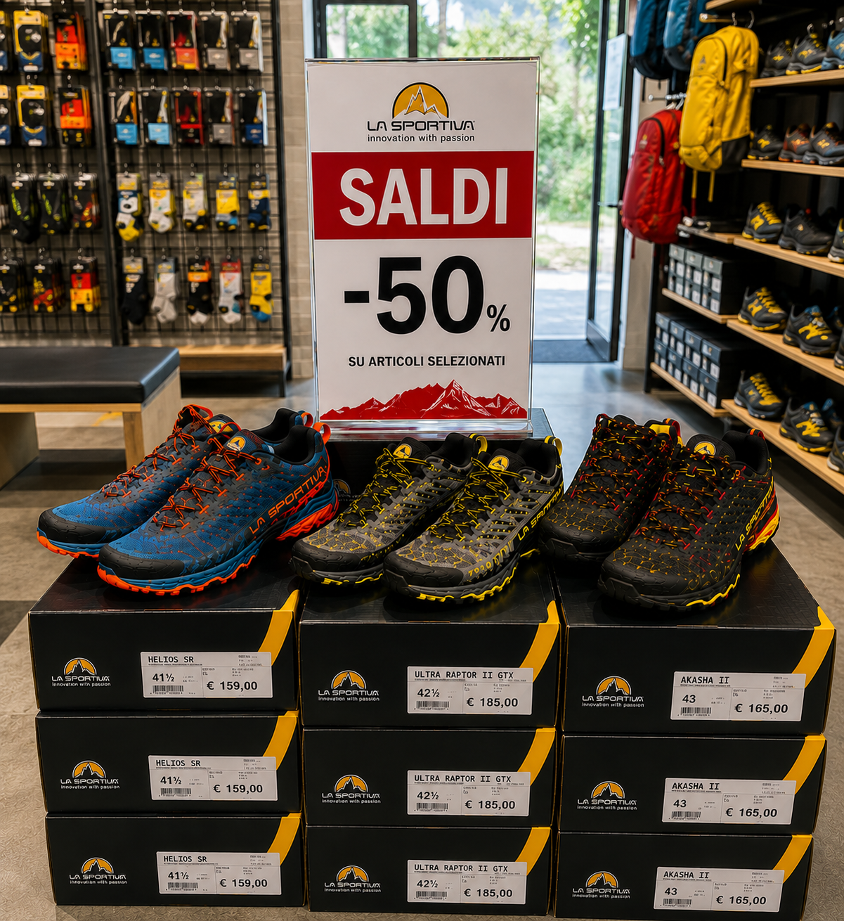 La Sportivas-Super Fan Facebook ad: SALDI DI STAGIONE | Offerte estive La Sportiva
