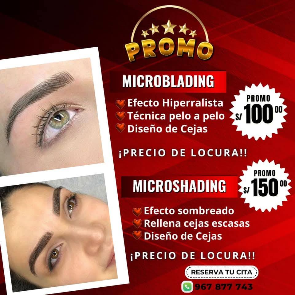 Ambar Beauty Studio Facebook ad: Atención Tacna