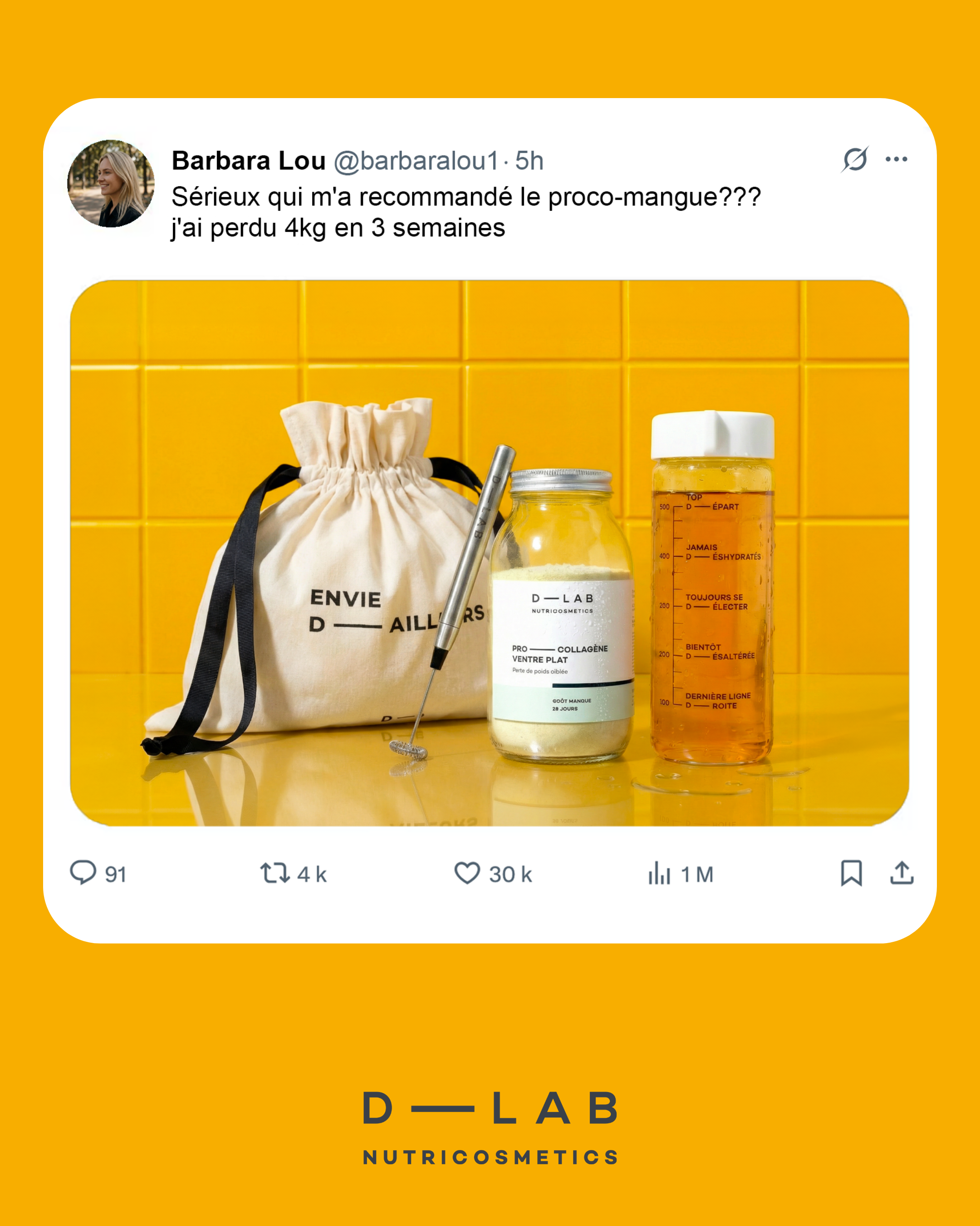 D-LAB NUTRICOSMETICS Facebook ad