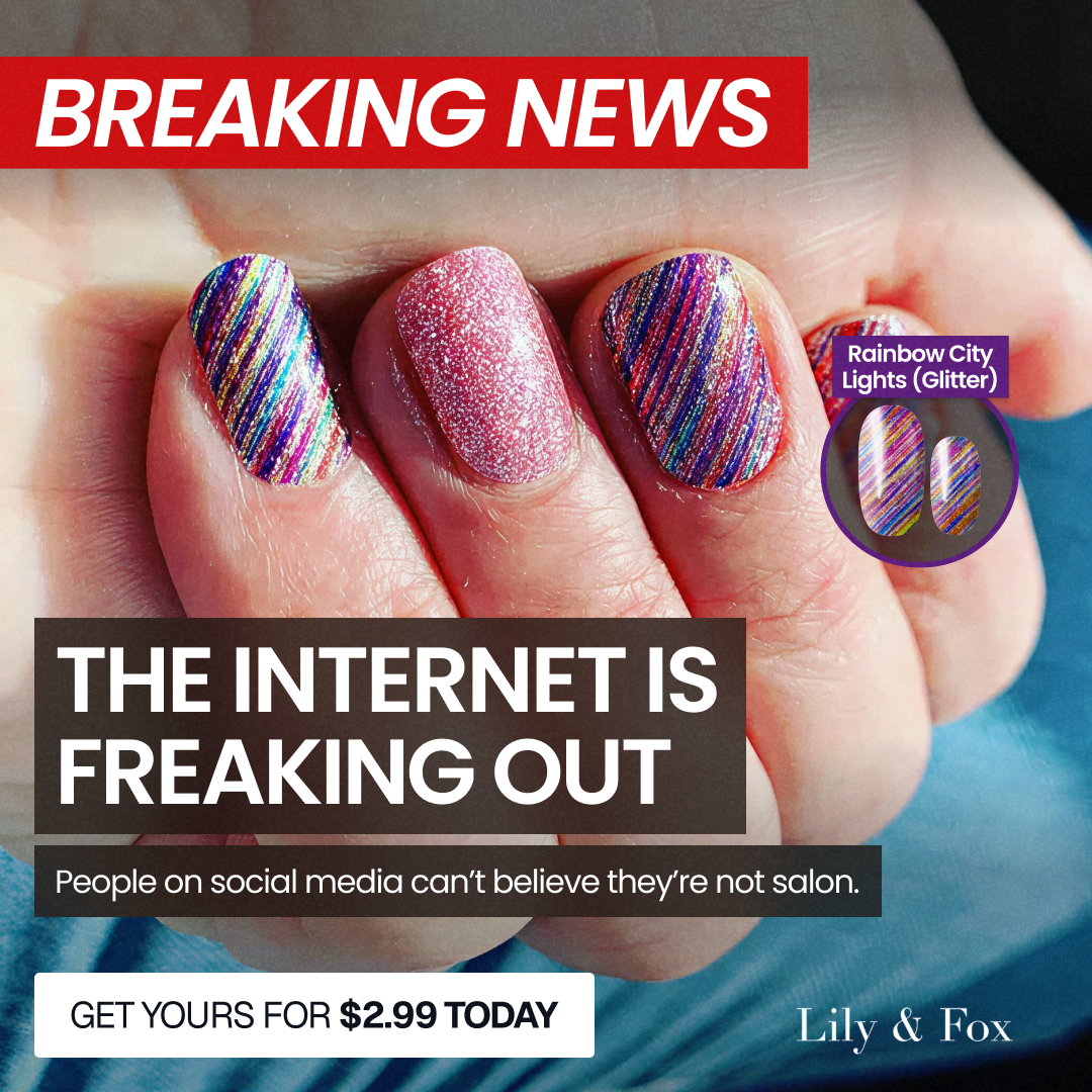 Lily and Fox Facebook ad