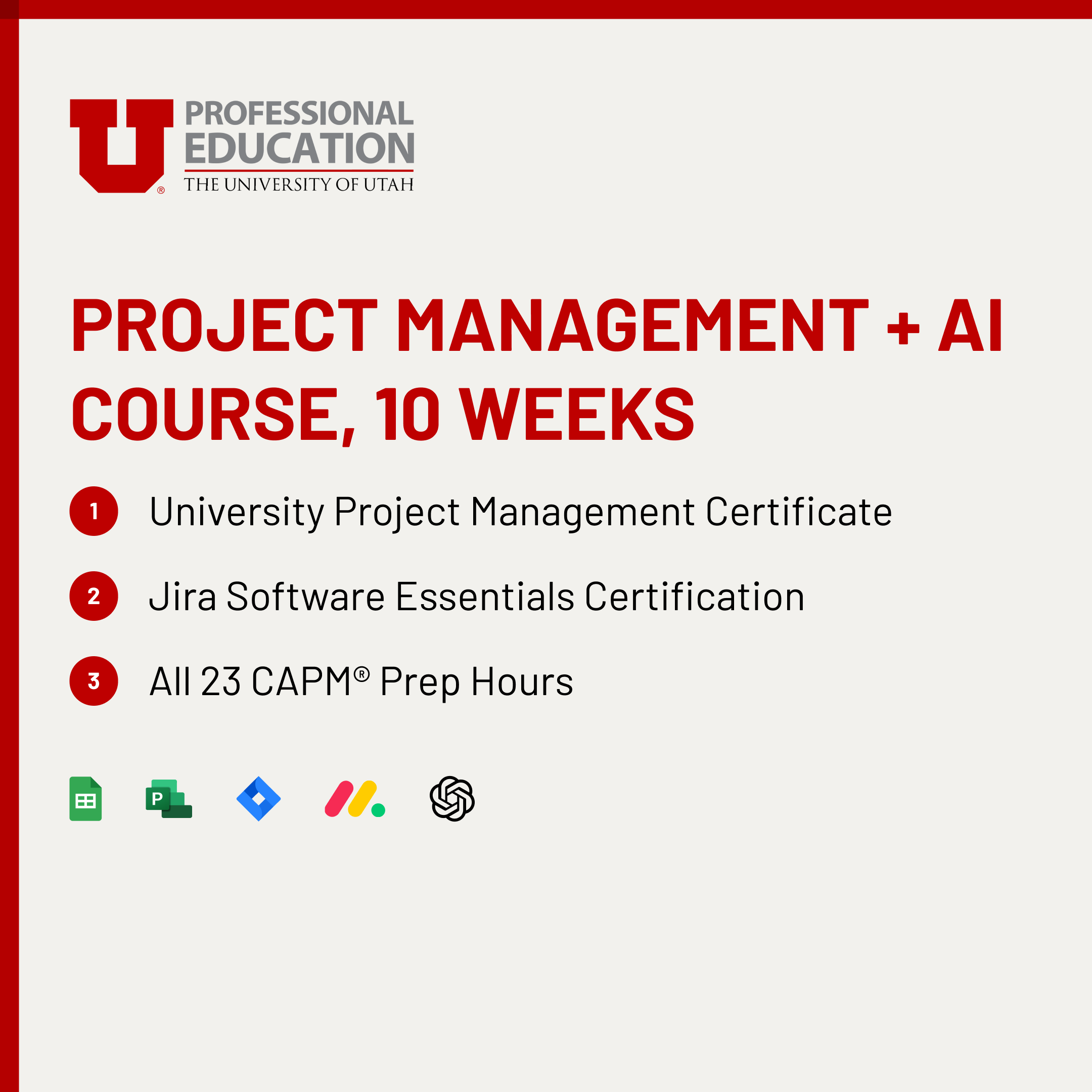 Professional Education at the University of Utah Facebook ad
