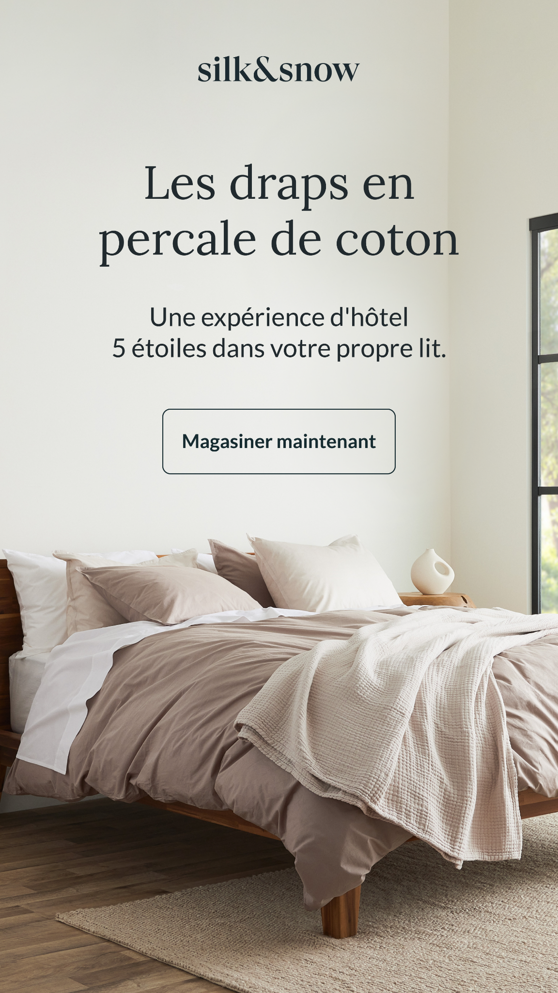 Maison Silk & Snow Facebook ad