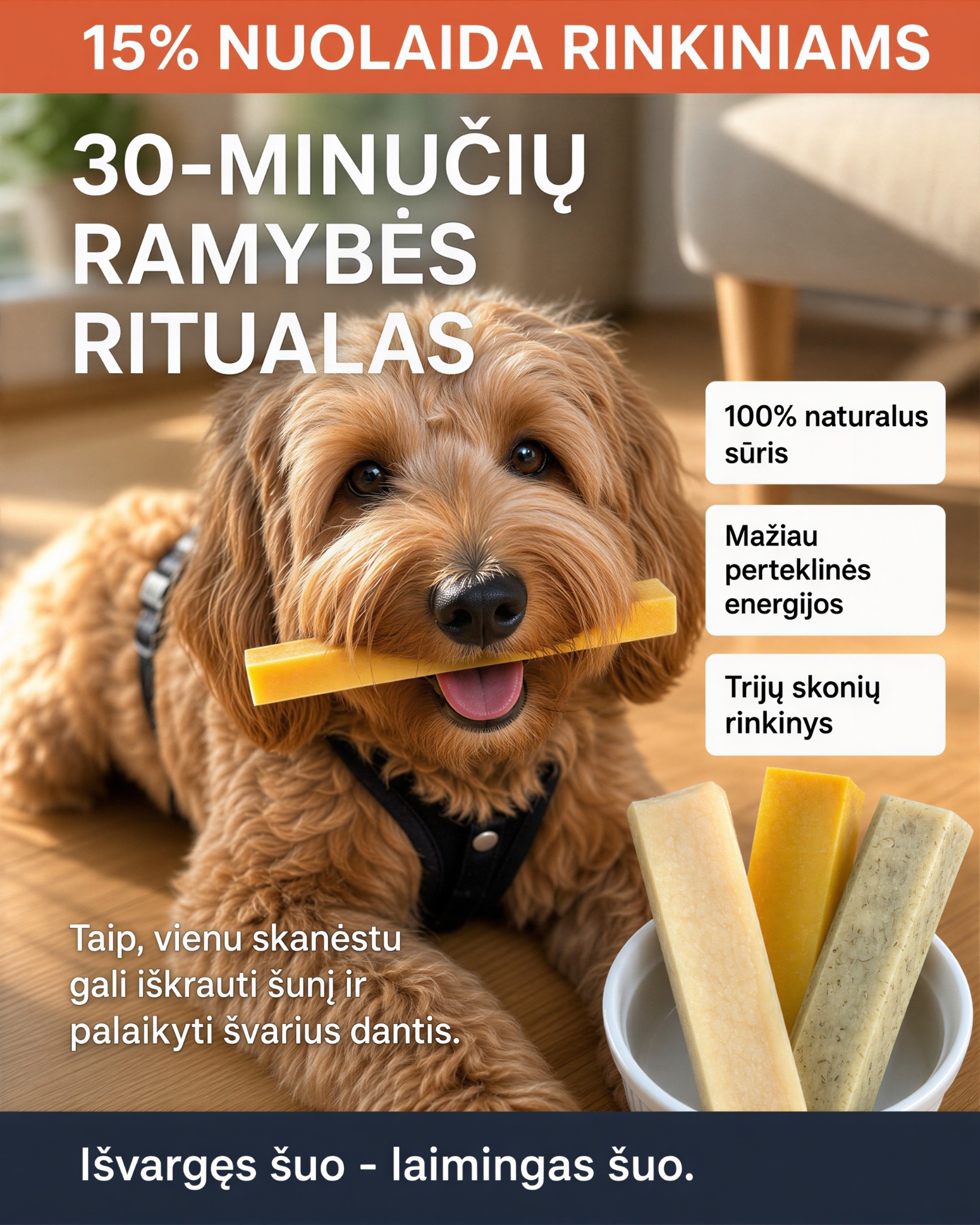 Pilnas namas - pilnasnamas.lt Facebook ad: -15% perkant rinkinius