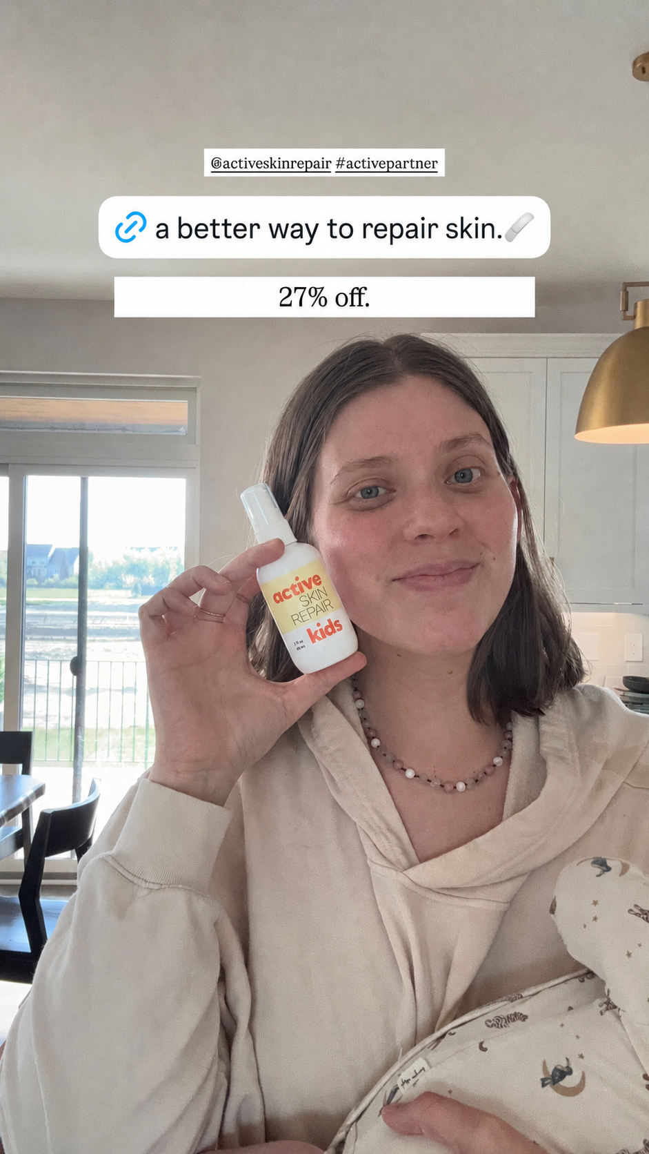The OrganiMama Facebook ad: A Better Way to Repair Skin