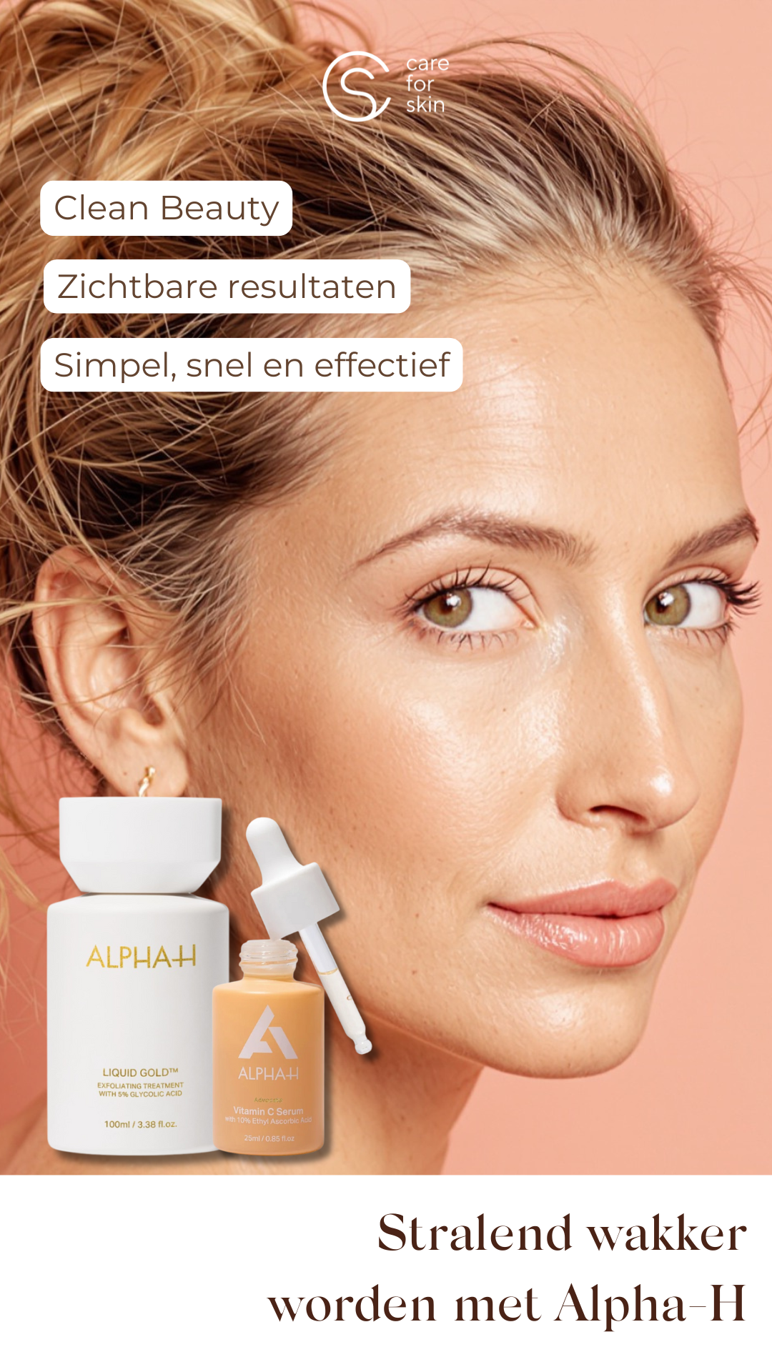 Care for Skin Facebook ad
