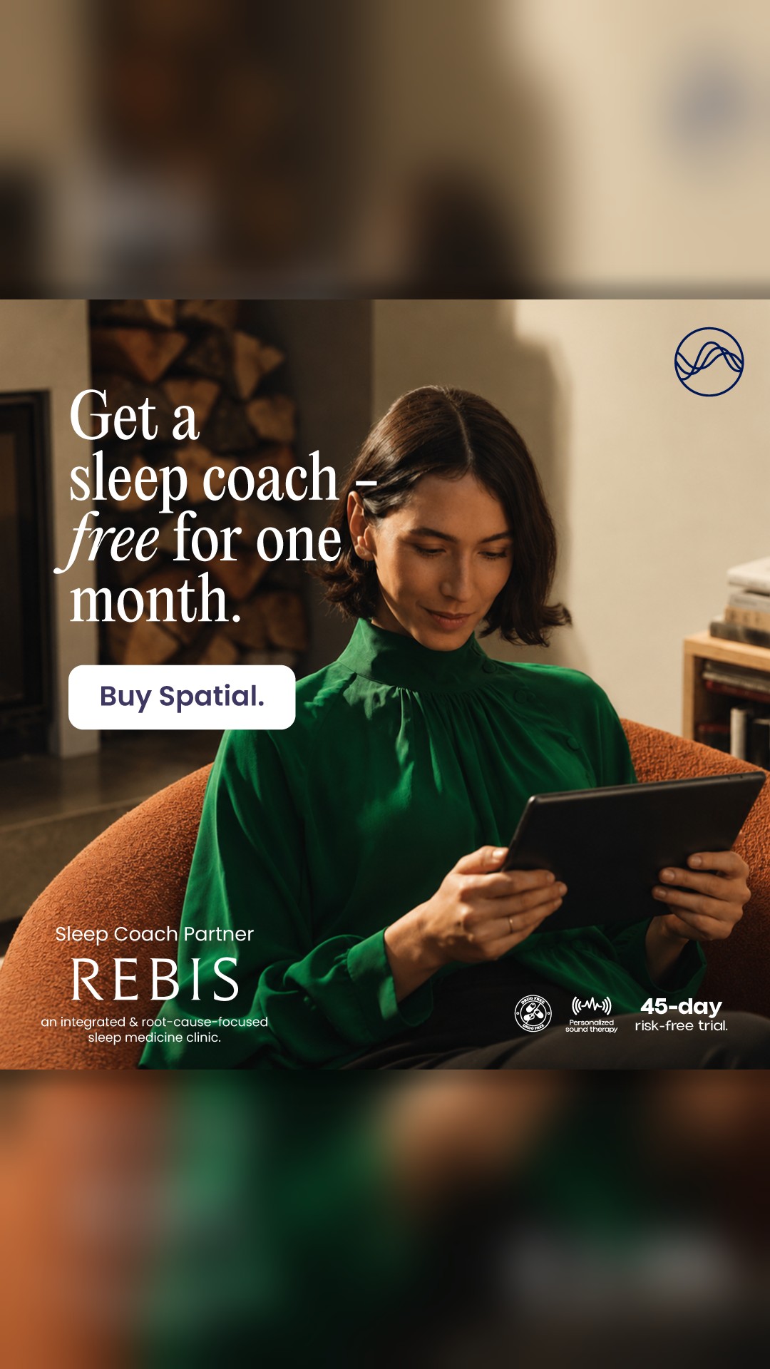SoundHealth Facebook ad