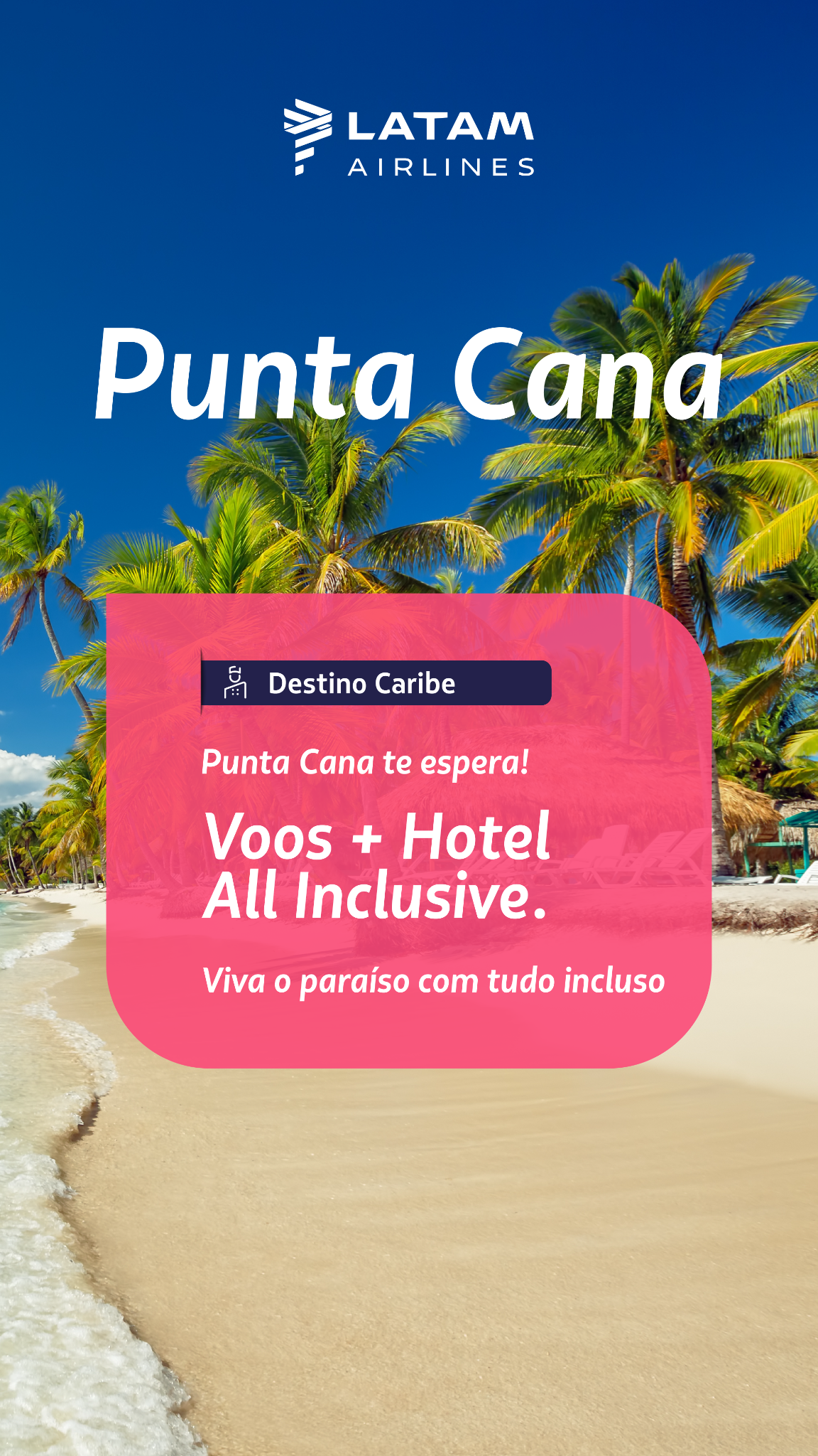 LATAM Airlines Facebook ad