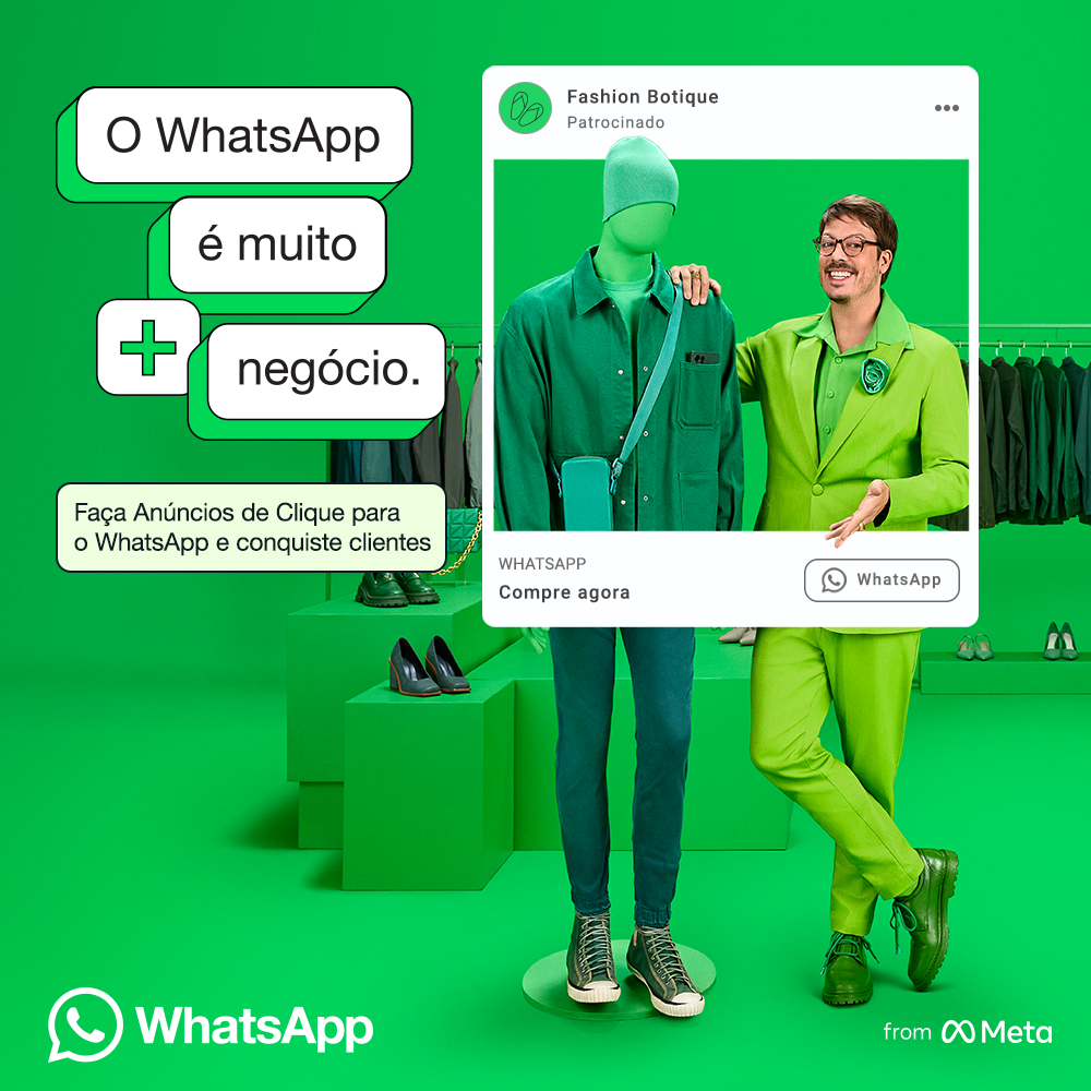 WhatsApp Facebook ad