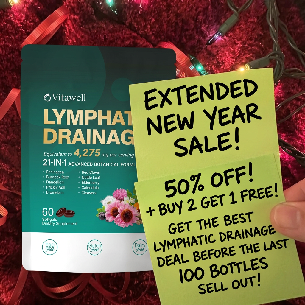 Wellness Daily Facebook ad: 50% OFF | Reduce Swelling & Feel Lighter