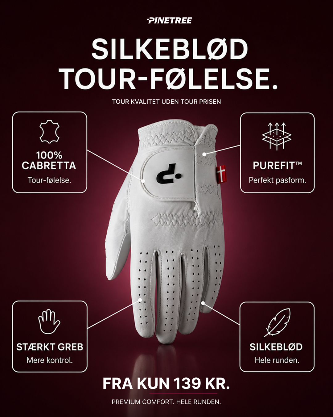 Pinetree Golf Facebook ad