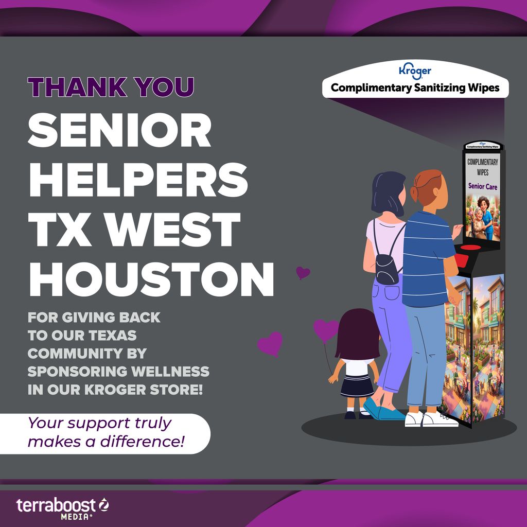 Terraboost Media Facebook ad: Thank you for caring about the community!