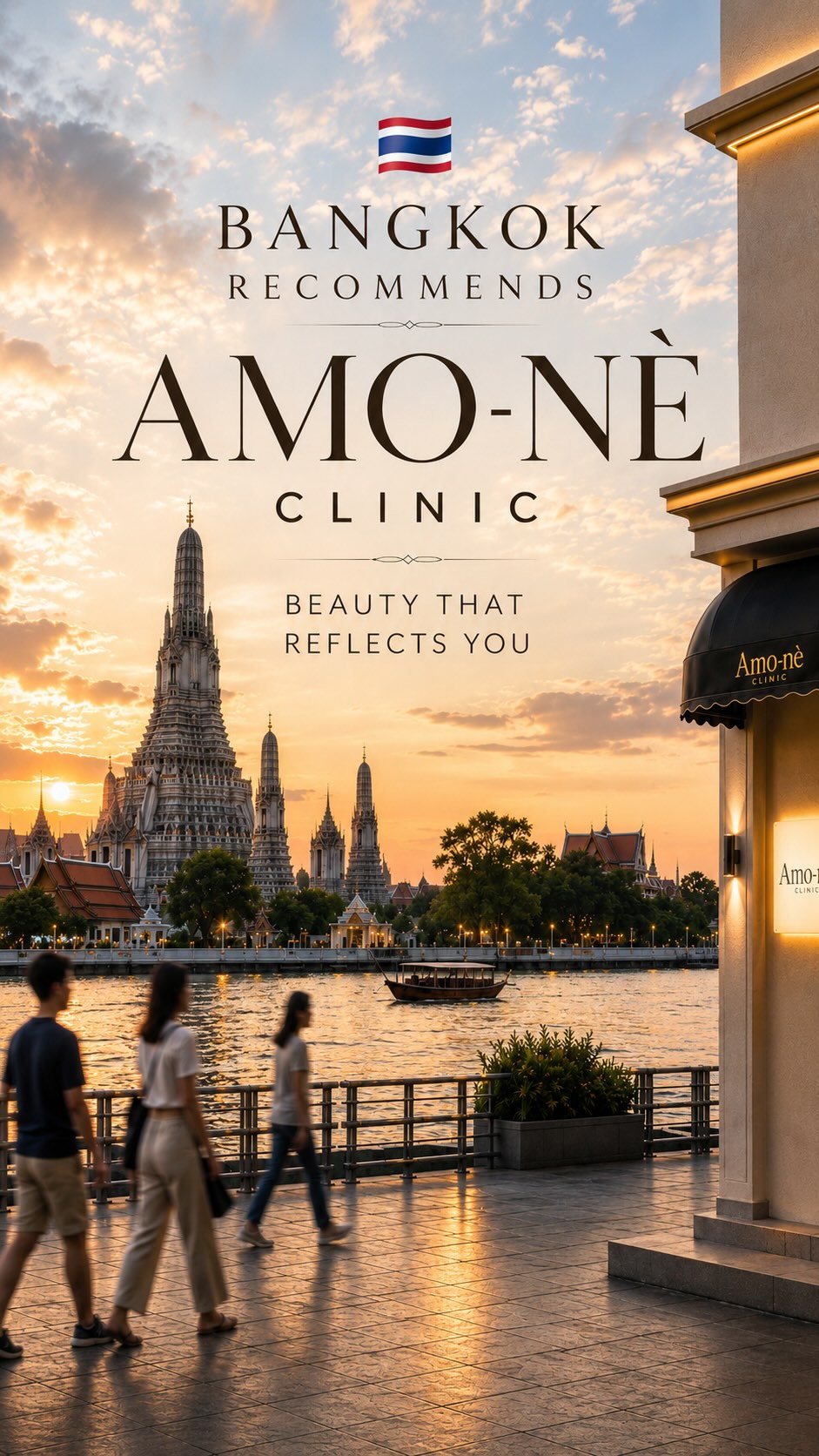Amo-nè Clinic อาโมเน่คลินิก Facebook ad: Beauty treatments in Bangkok made easy, safe, and…
