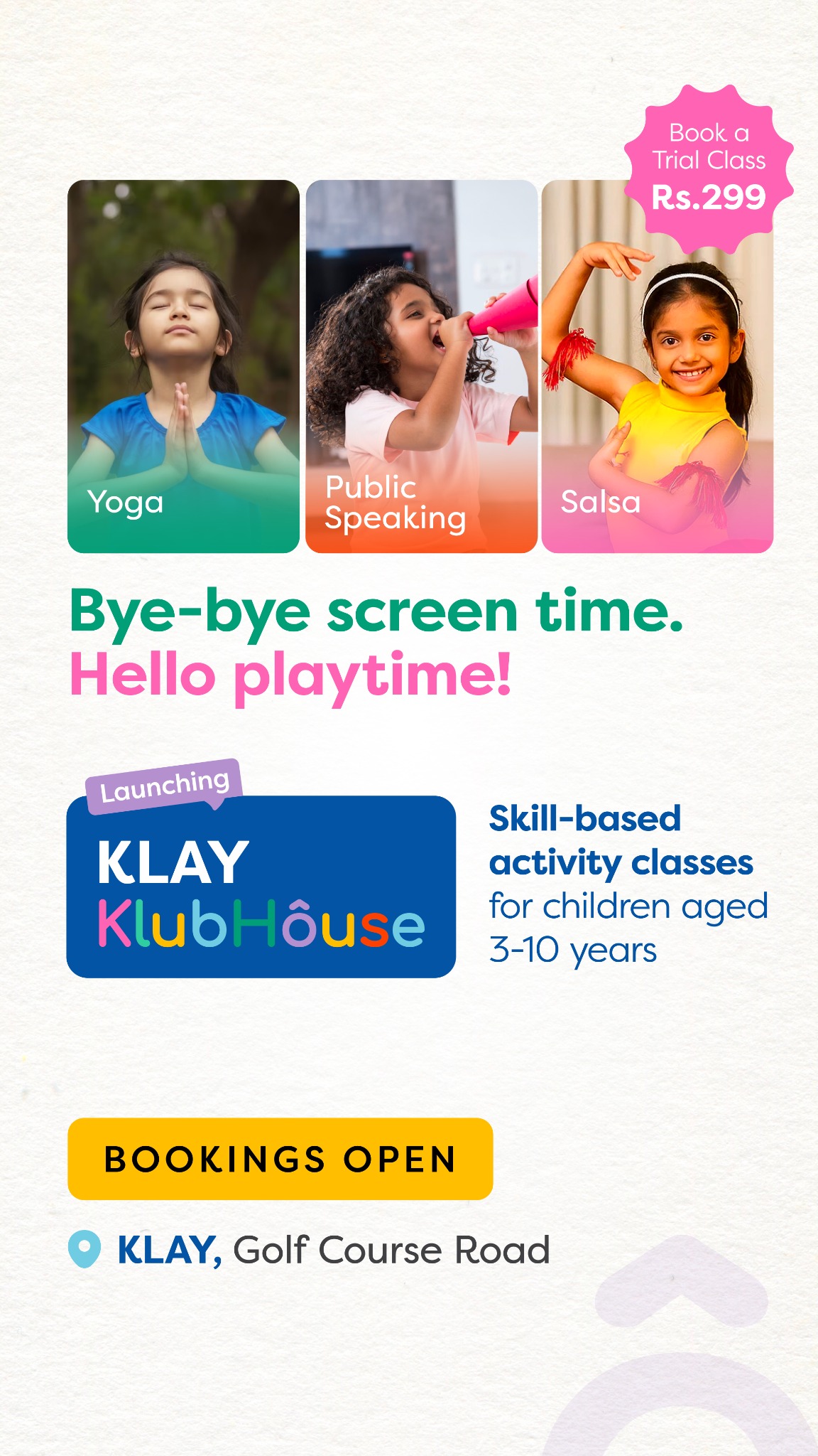 KLAY Preschools and Daycare Facebook ad