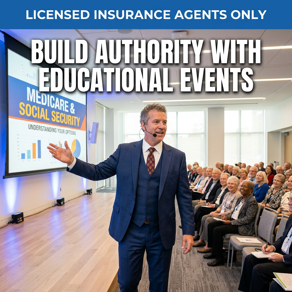 TopFlight Insurance Solutions LLC Facebook ad: Austin TX Agents: Learn How to Turn Educational Events…