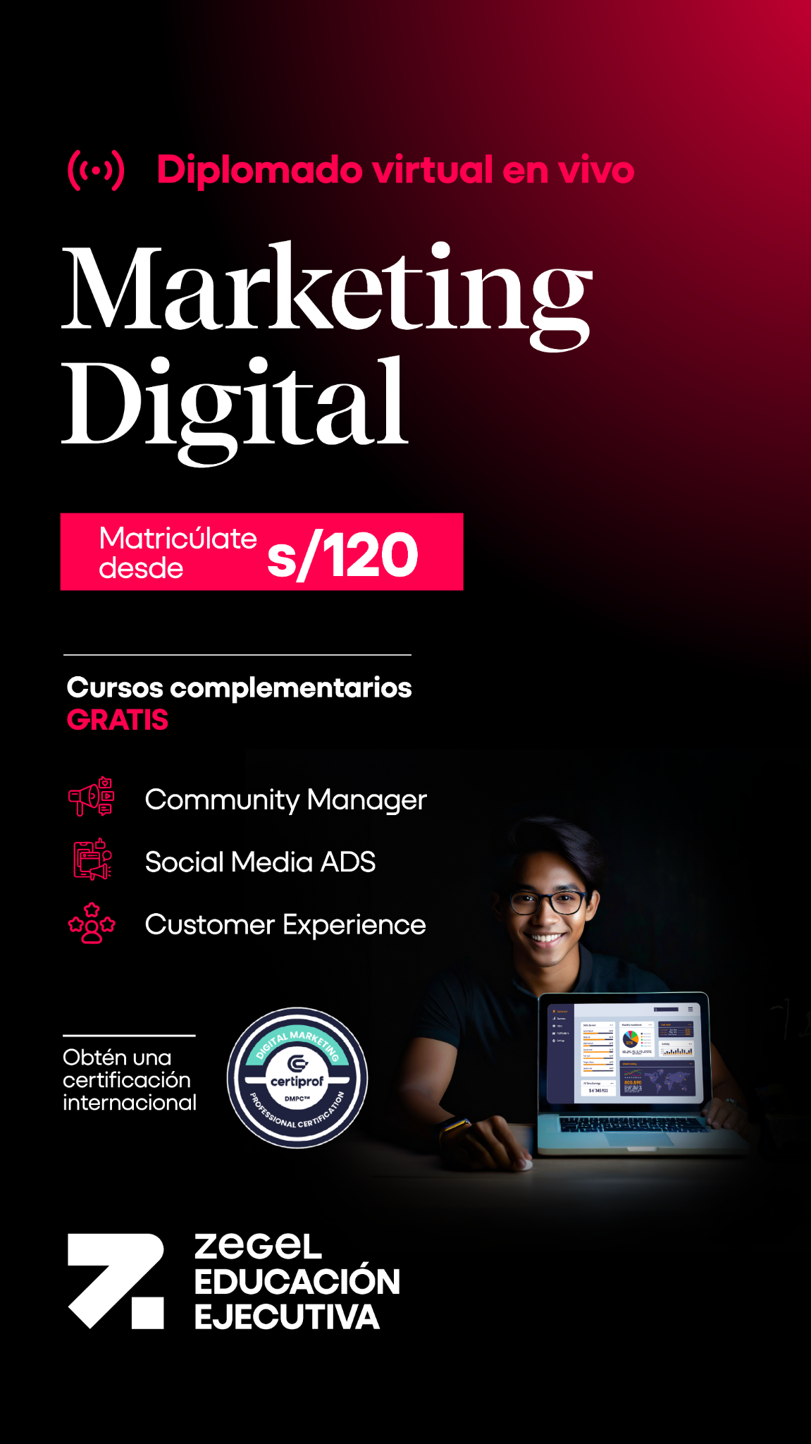 Zegel - Educación Ejecutiva Facebook ad
