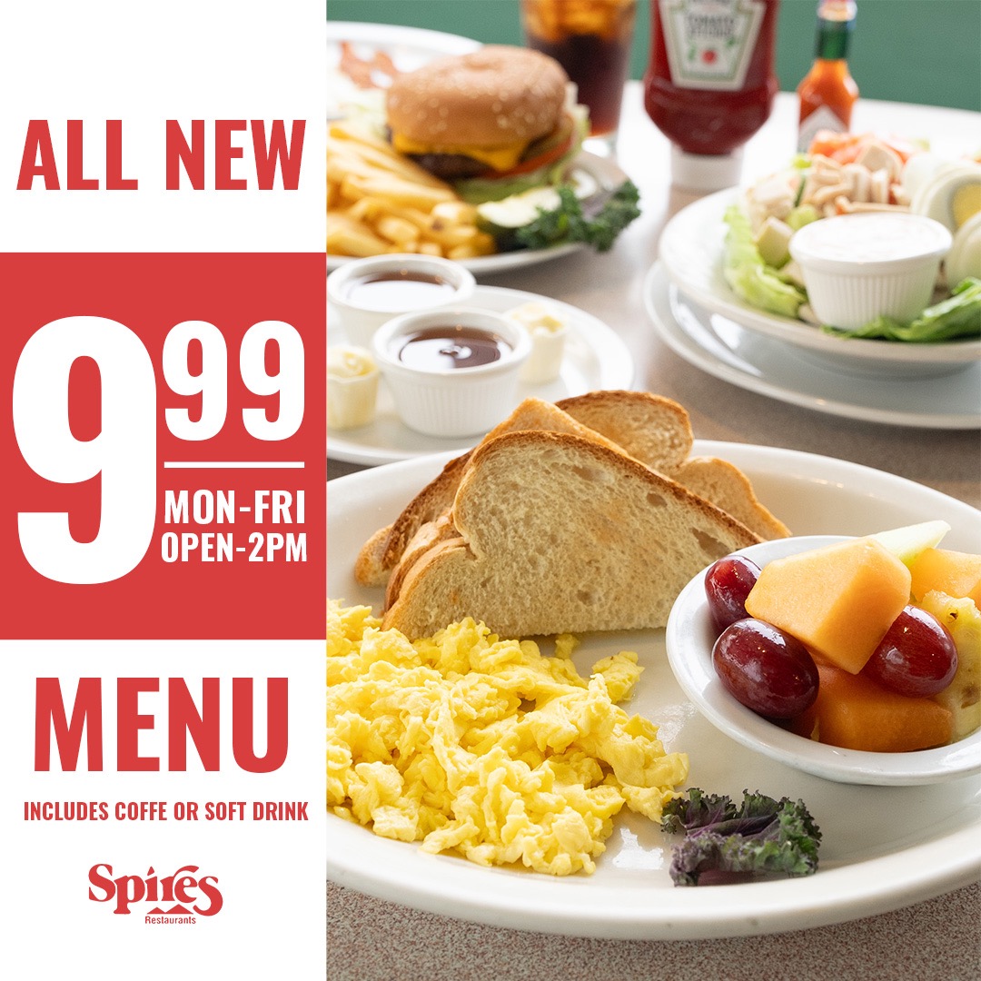 Spires Restaurants Facebook ad