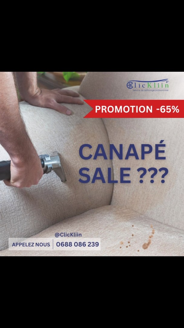 ClicKliin Facebook ad: Promotion exceptionnelle