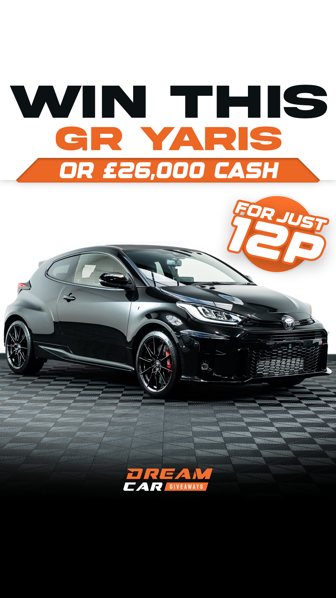 Dream Car Giveaways Facebook ad