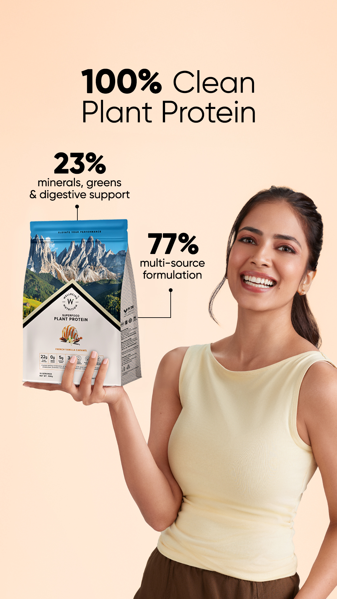 Wellbeing Nutrition Facebook ad